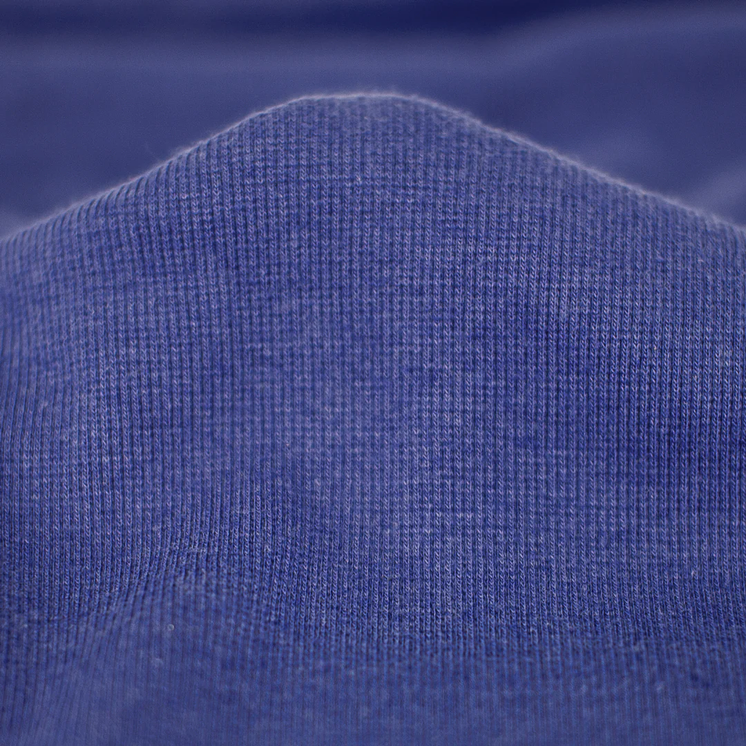Bamboo & Cotton 2x2 Ribbing - Royal Blue - Image 3