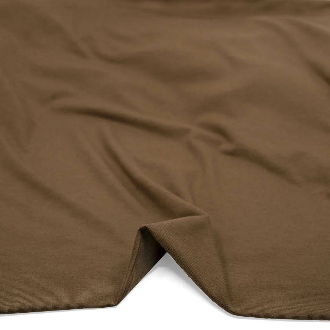 Bamboo Cotton Jersey - Crimini - Image 2