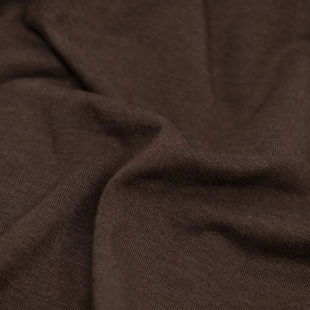 Bamboo Cotton Jersey - Ganache