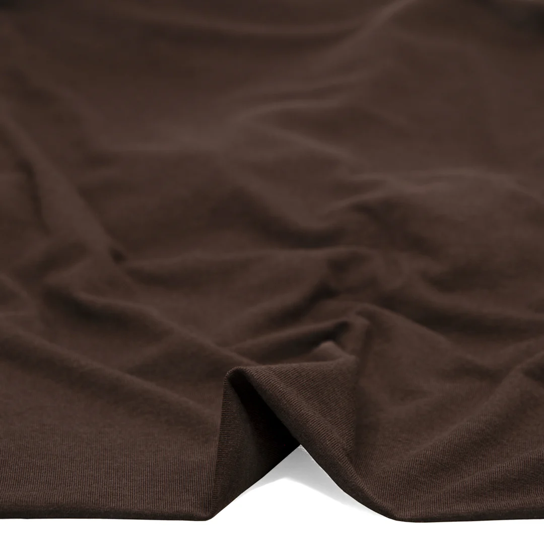 Bamboo Cotton Jersey - Ganache - Image 2