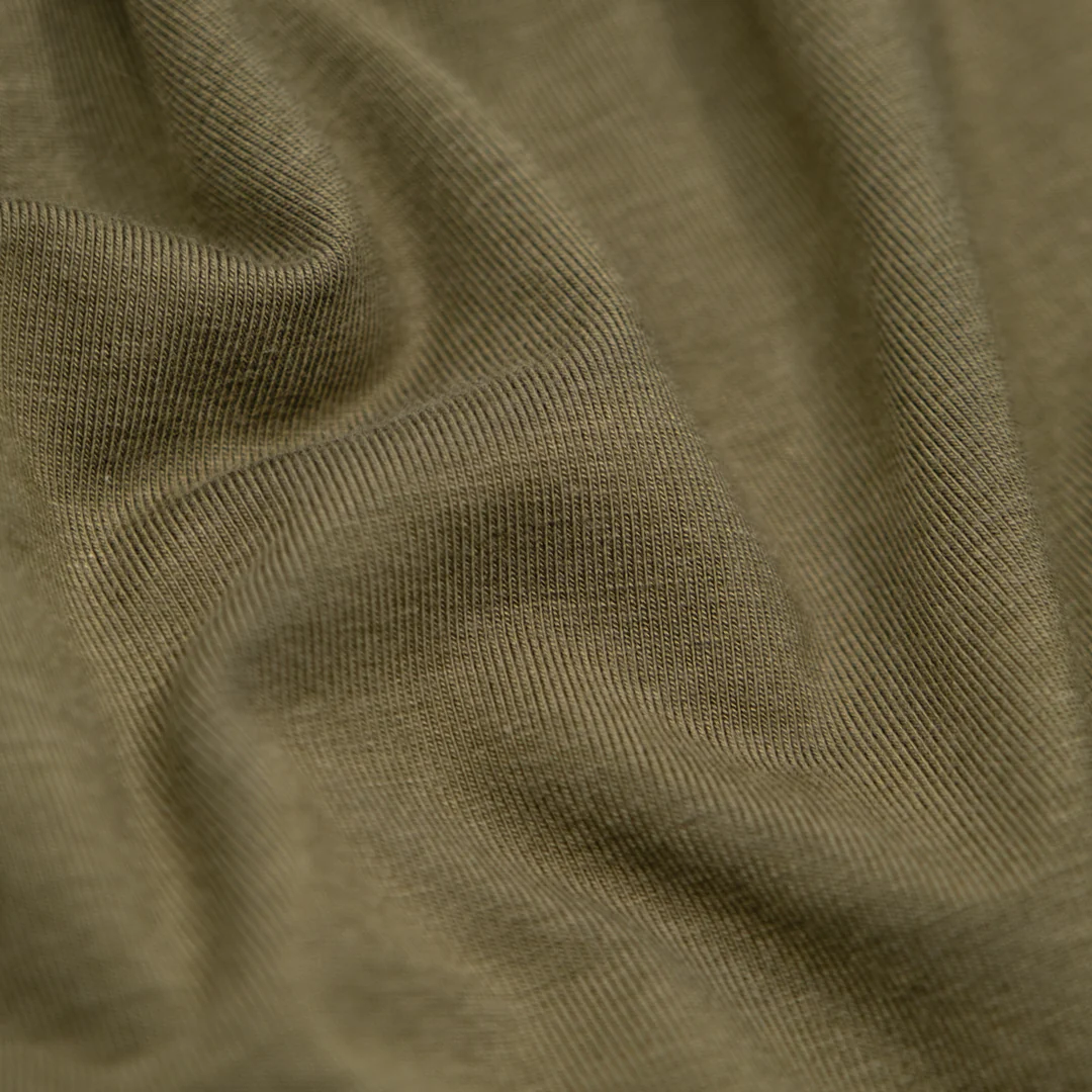Bamboo Cotton Jersey - Light Sage