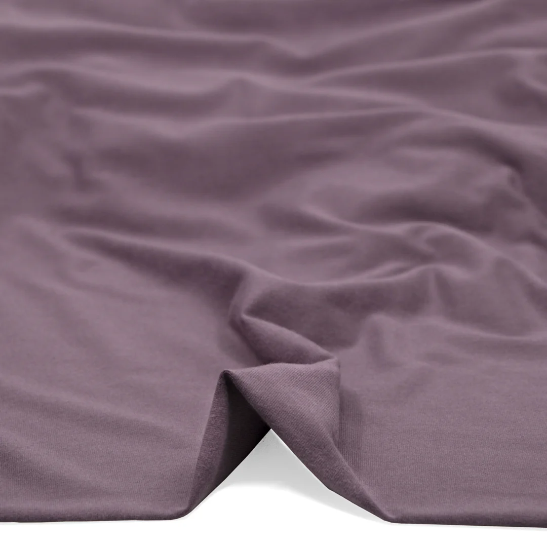 Bamboo Cotton Jersey - Raisin - Image 2