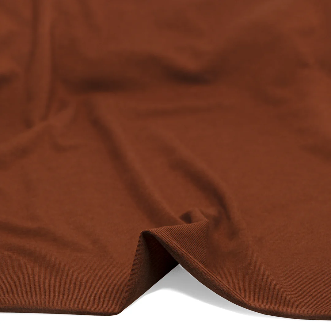 Bamboo Cotton Jersey - Toffee - Image 2