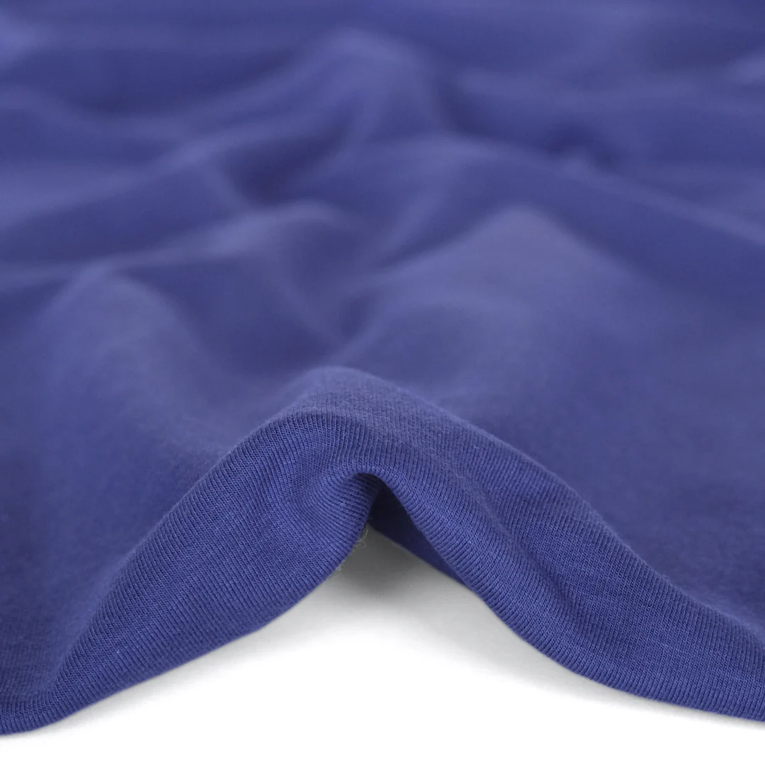 Bamboo & Cotton Stretch Fleece - Royal Blue