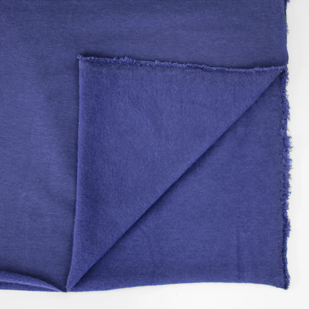 Bamboo & Cotton Stretch Fleece - Royal Blue - Image 2
