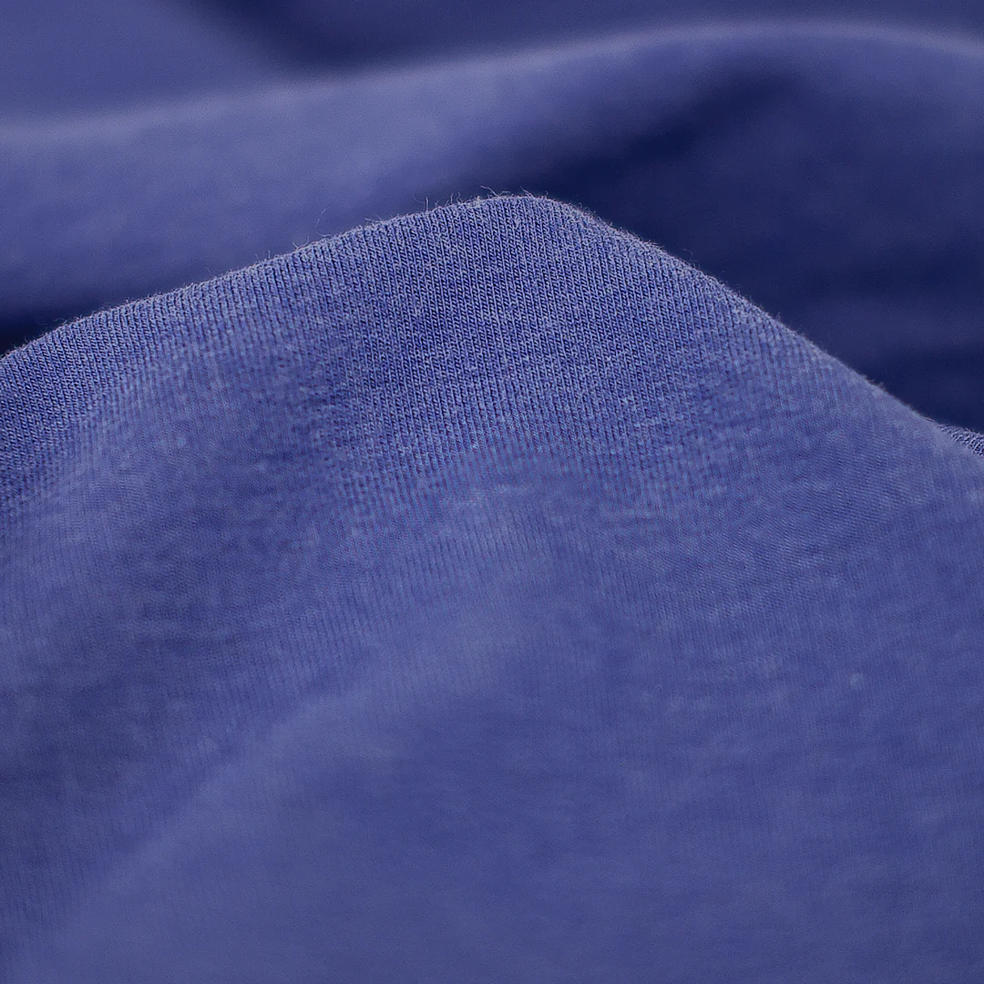 Bamboo & Cotton Stretch Fleece - Royal Blue - Image 3
