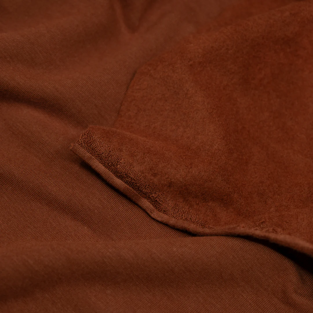Bamboo & Cotton Stretch Fleece - Toffee - Image 2