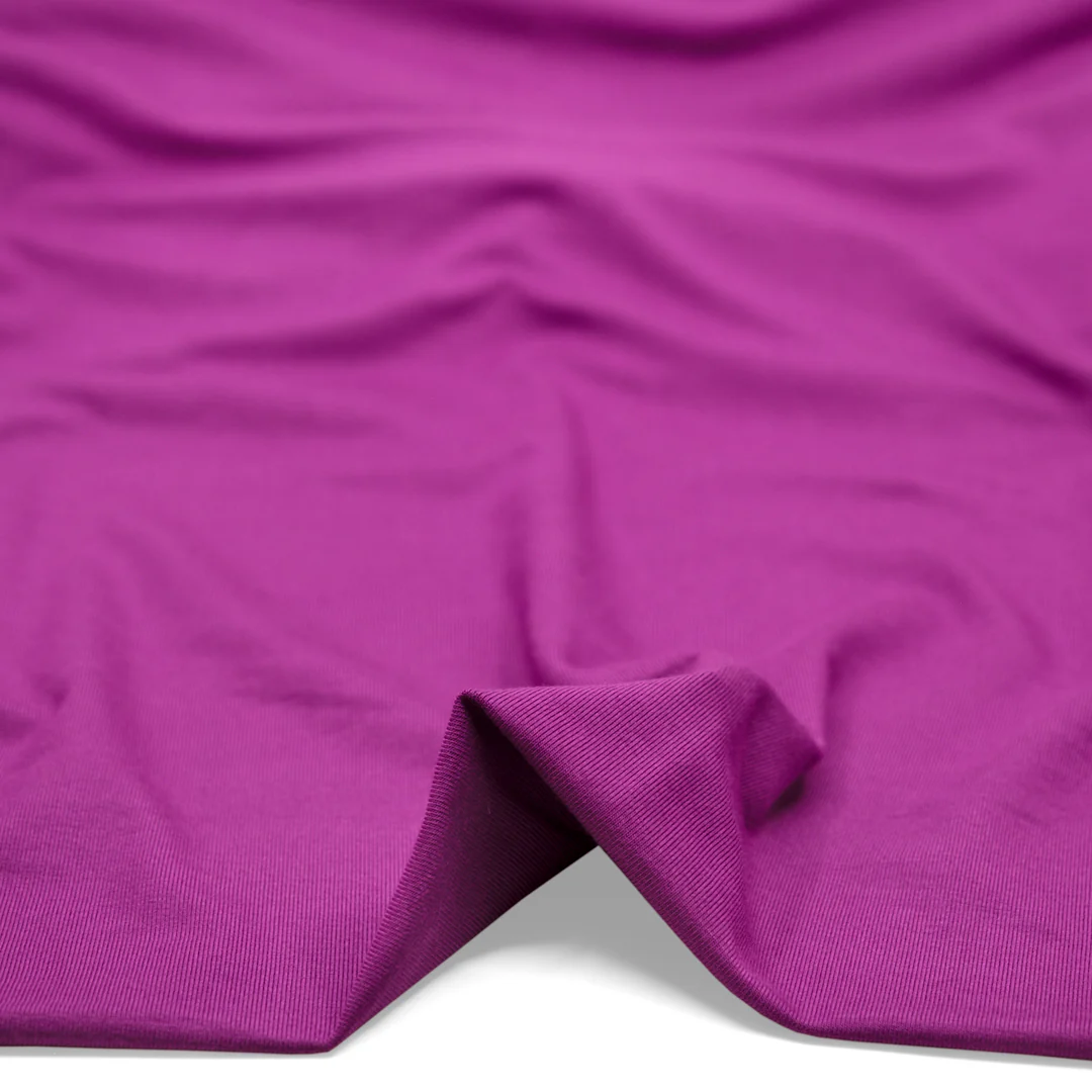 Bamboo Jersey Knit - Amaranth - Image 2