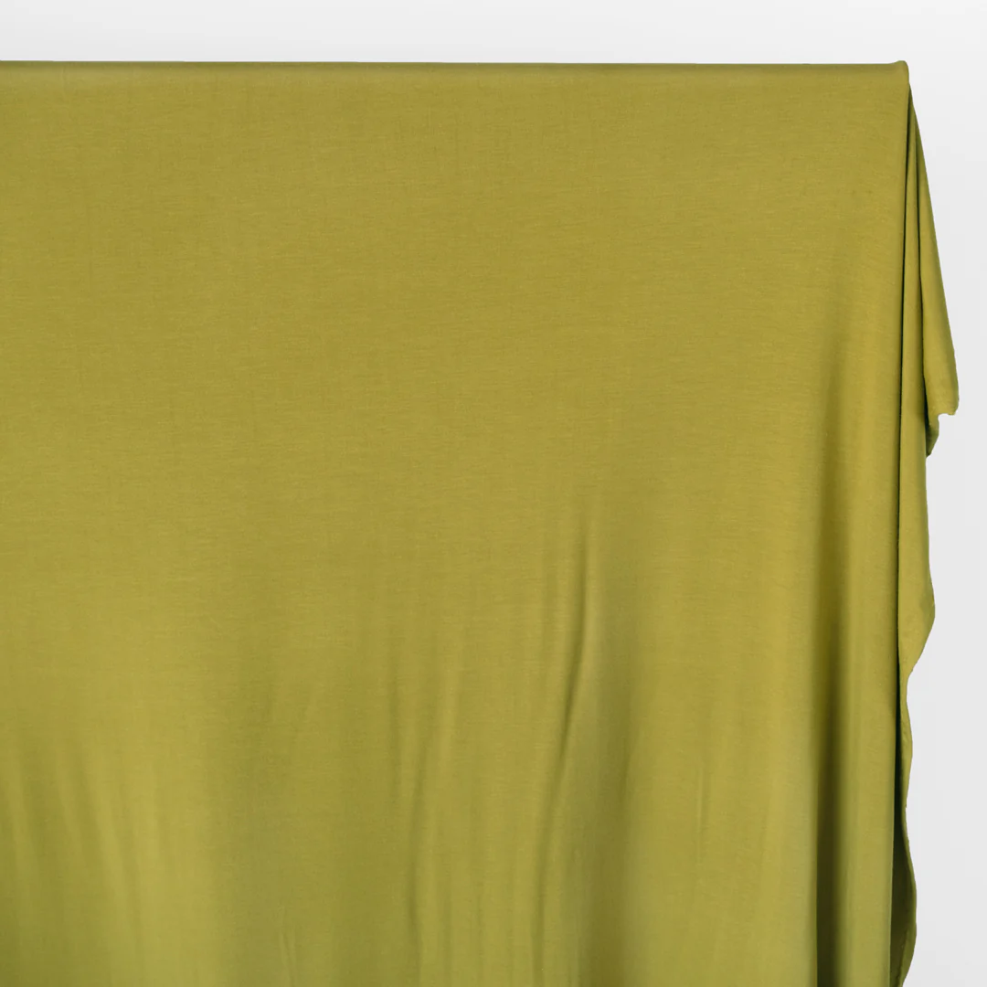Bamboo Jersey Knit - Avocado - Image 2