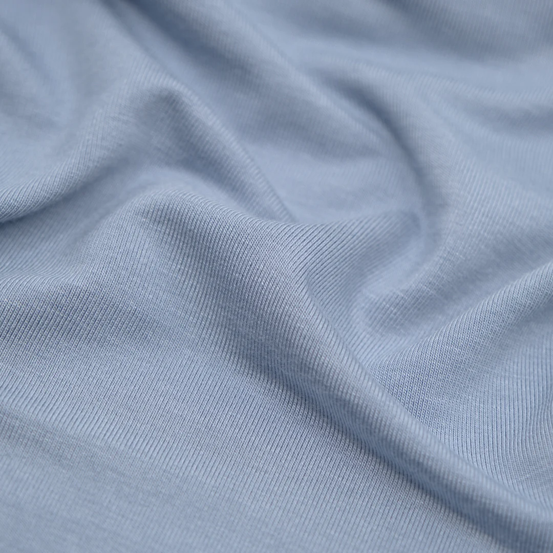 Bamboo Jersey Knit - Baby Blue