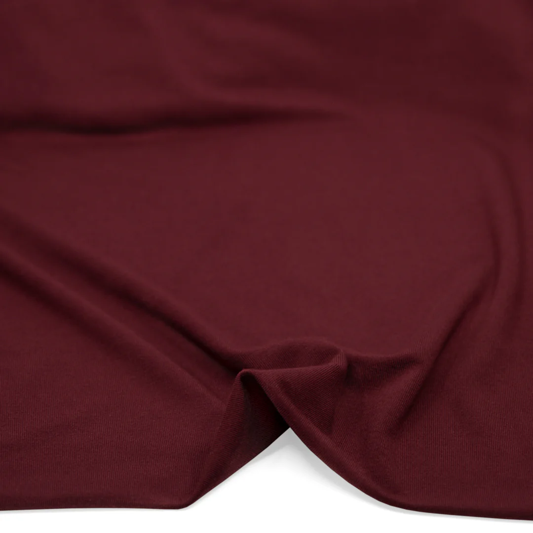 Bamboo Jersey Knit - Cabernet - Image 2