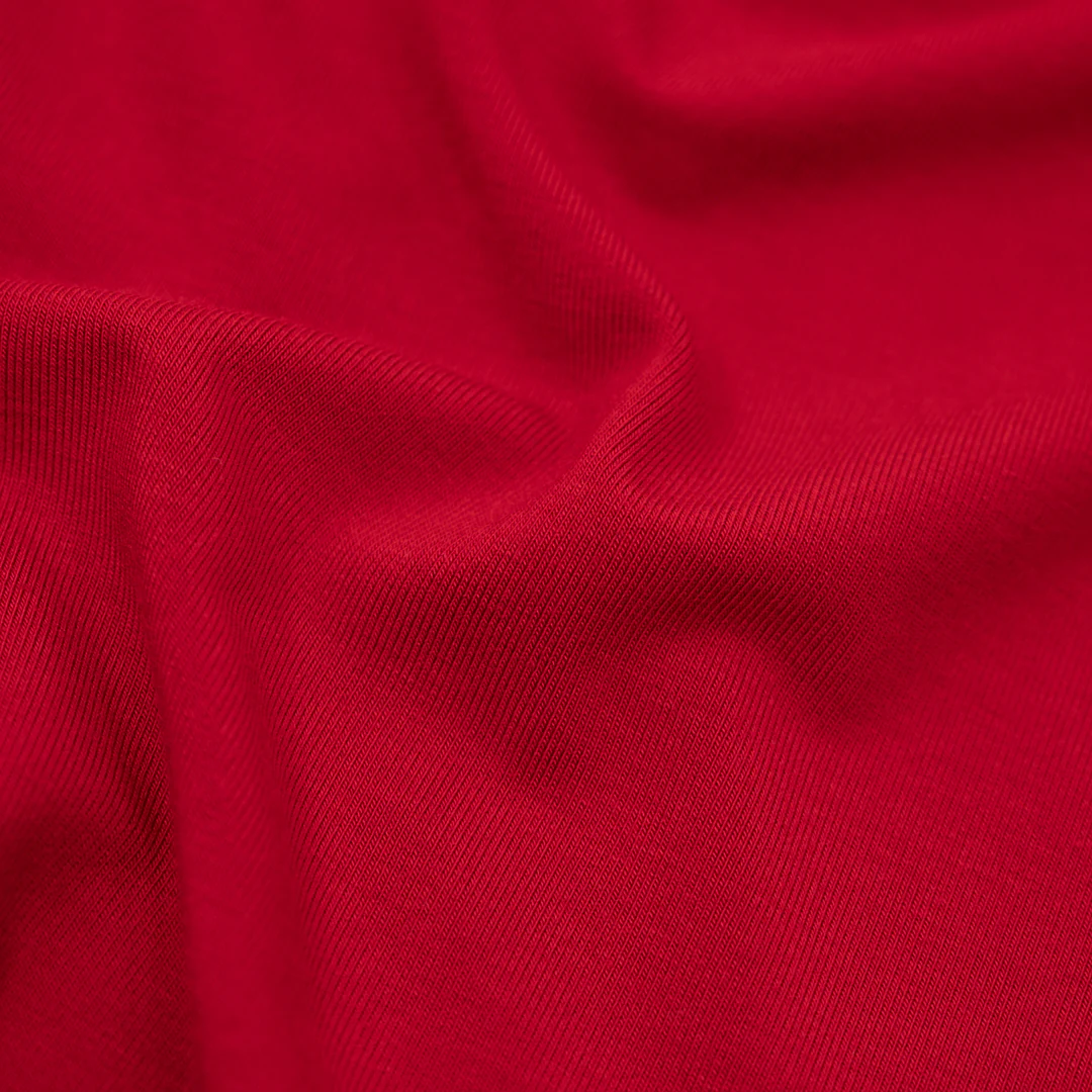 Bamboo Jersey Knit - Chili Pepper