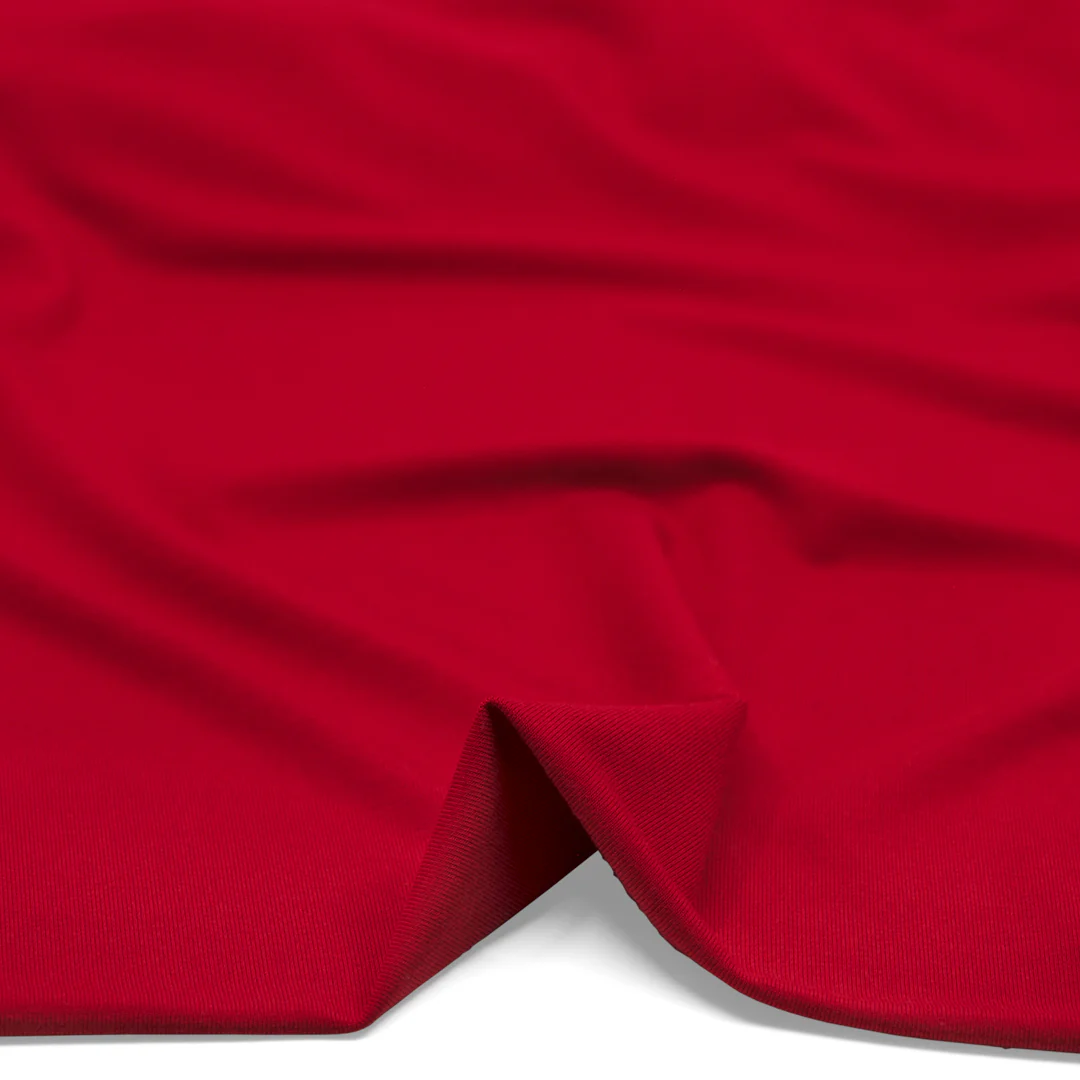 Bamboo Jersey Knit - Chili Pepper - Image 2