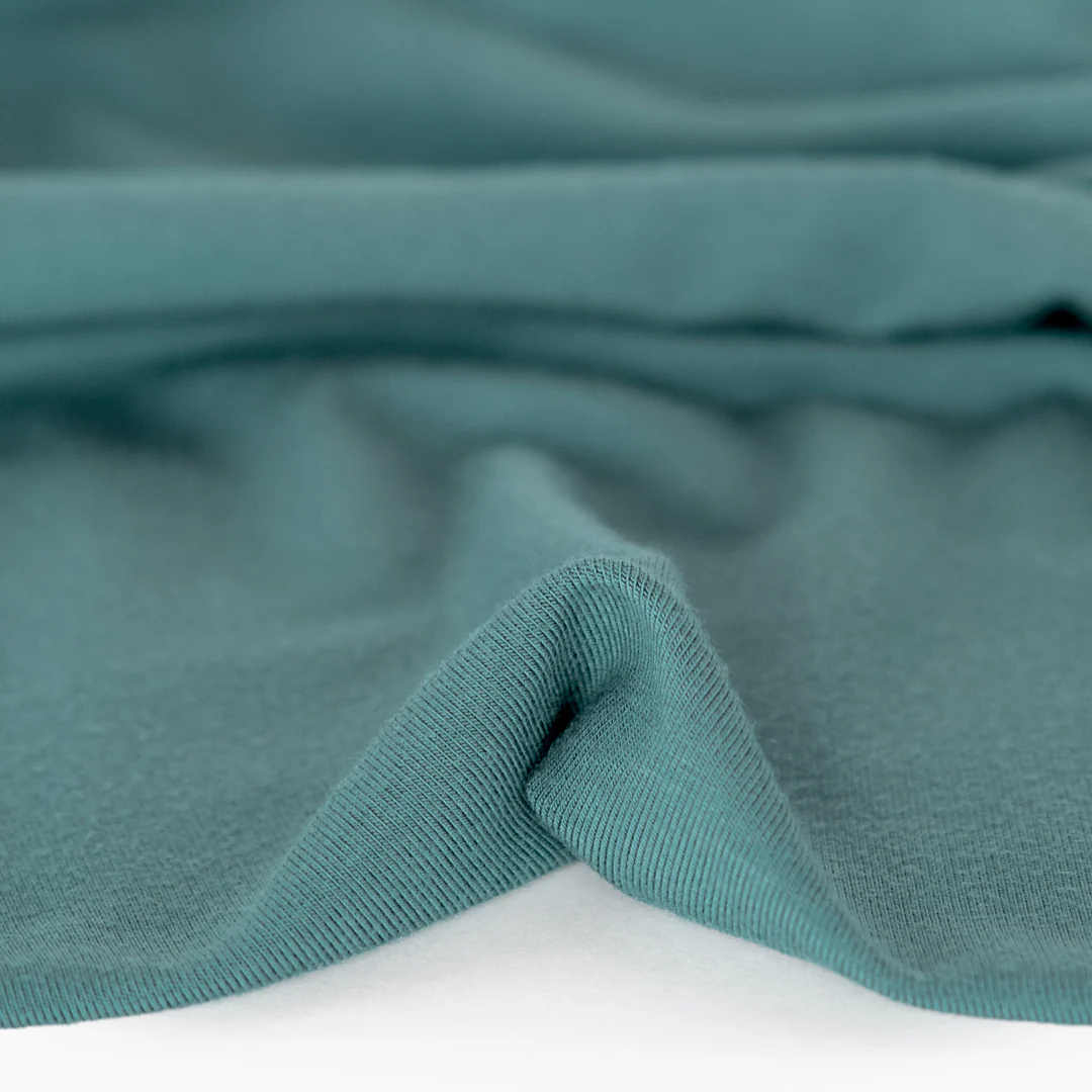 Bamboo Jersey Knit - Dusty Teal