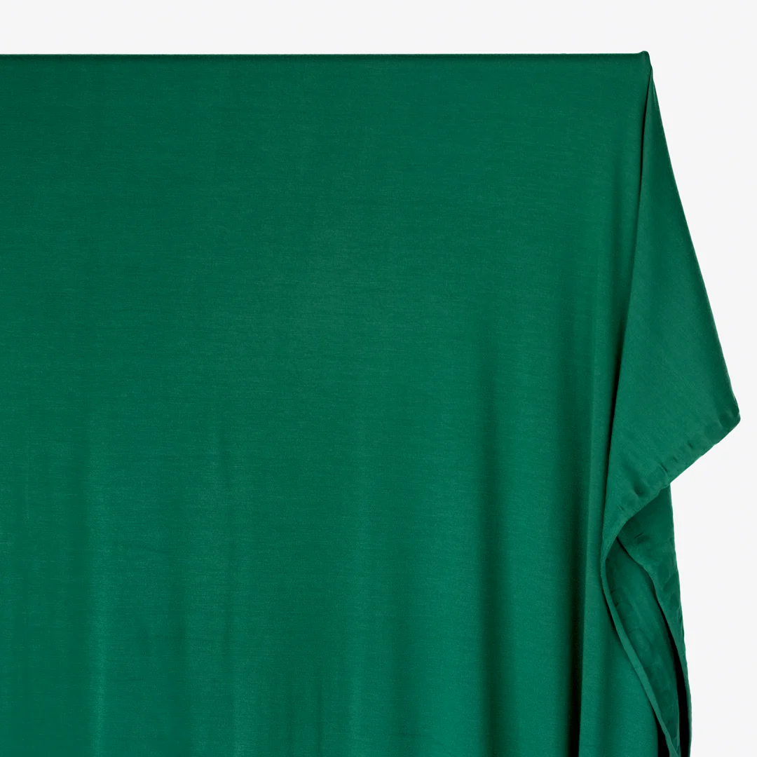 Bamboo Jersey Knit - Emerald - Image 2