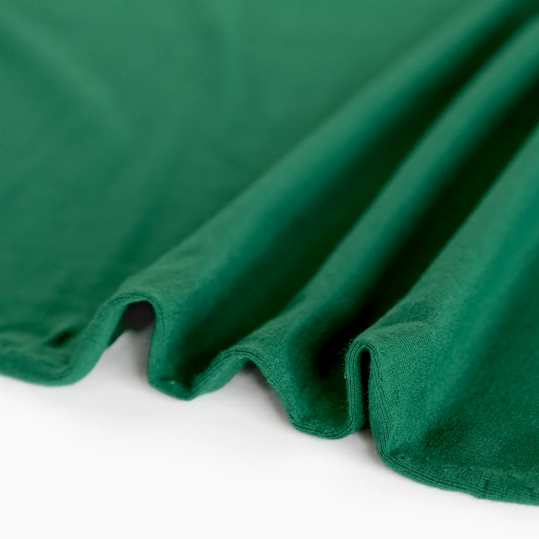 Bamboo Jersey Knit - Emerald - Image 3