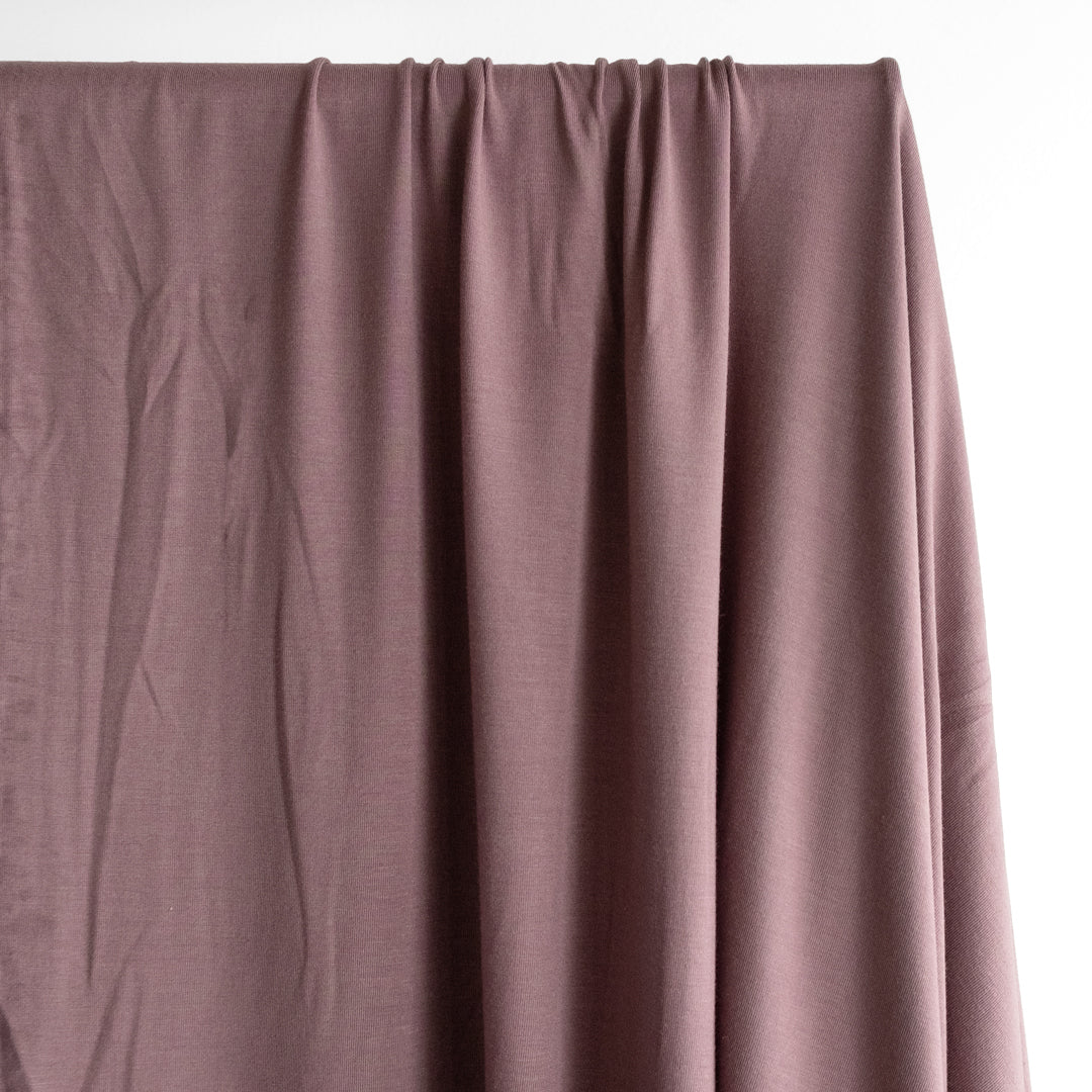 Bamboo Jersey Knit - Raisin - Image 4