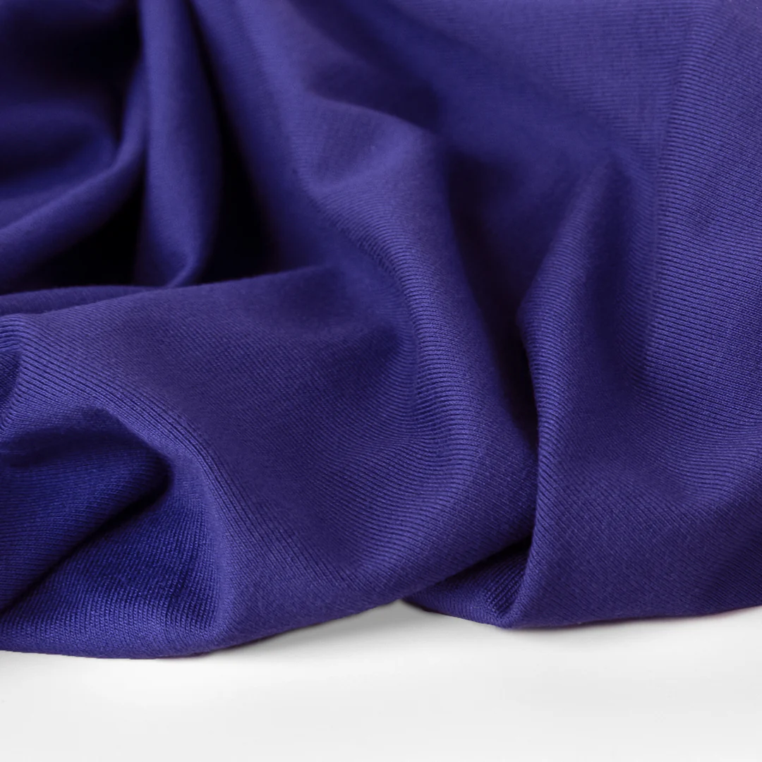 Bamboo Jersey Knit - Royal Blue - Image 4