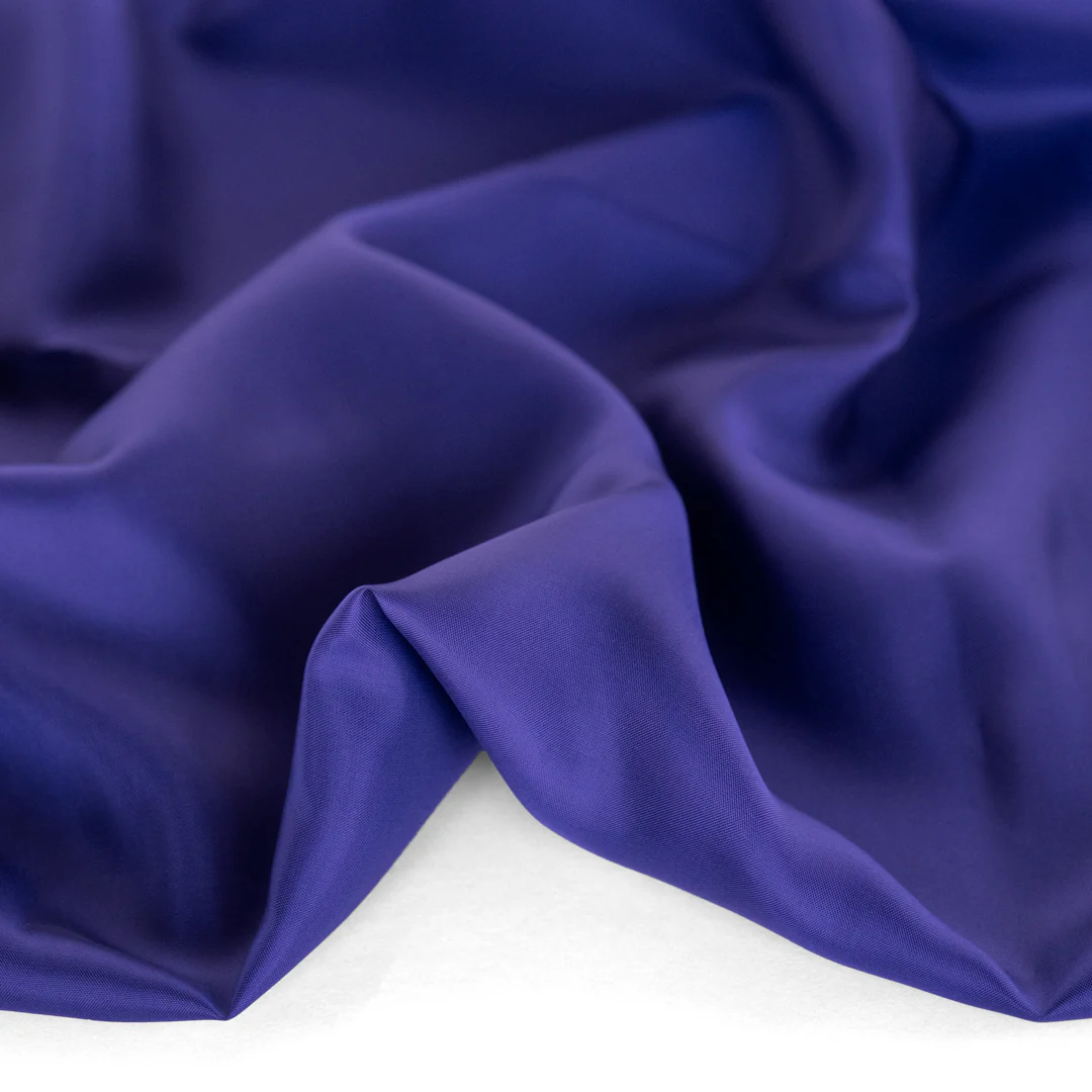 Bemberg Cupro Lining - Blueberry