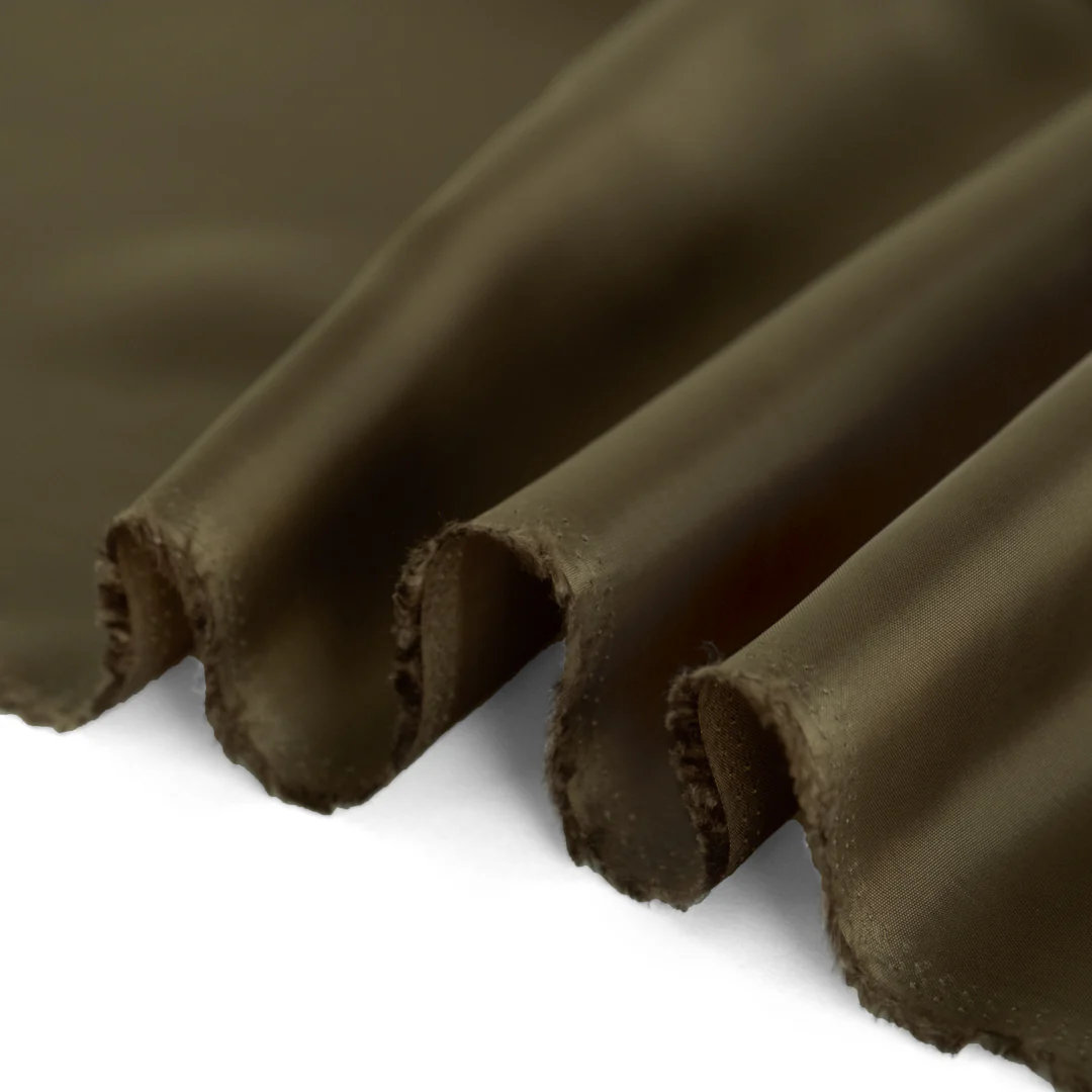 Bemberg Cupro Lining - Olive Drab - Image 3