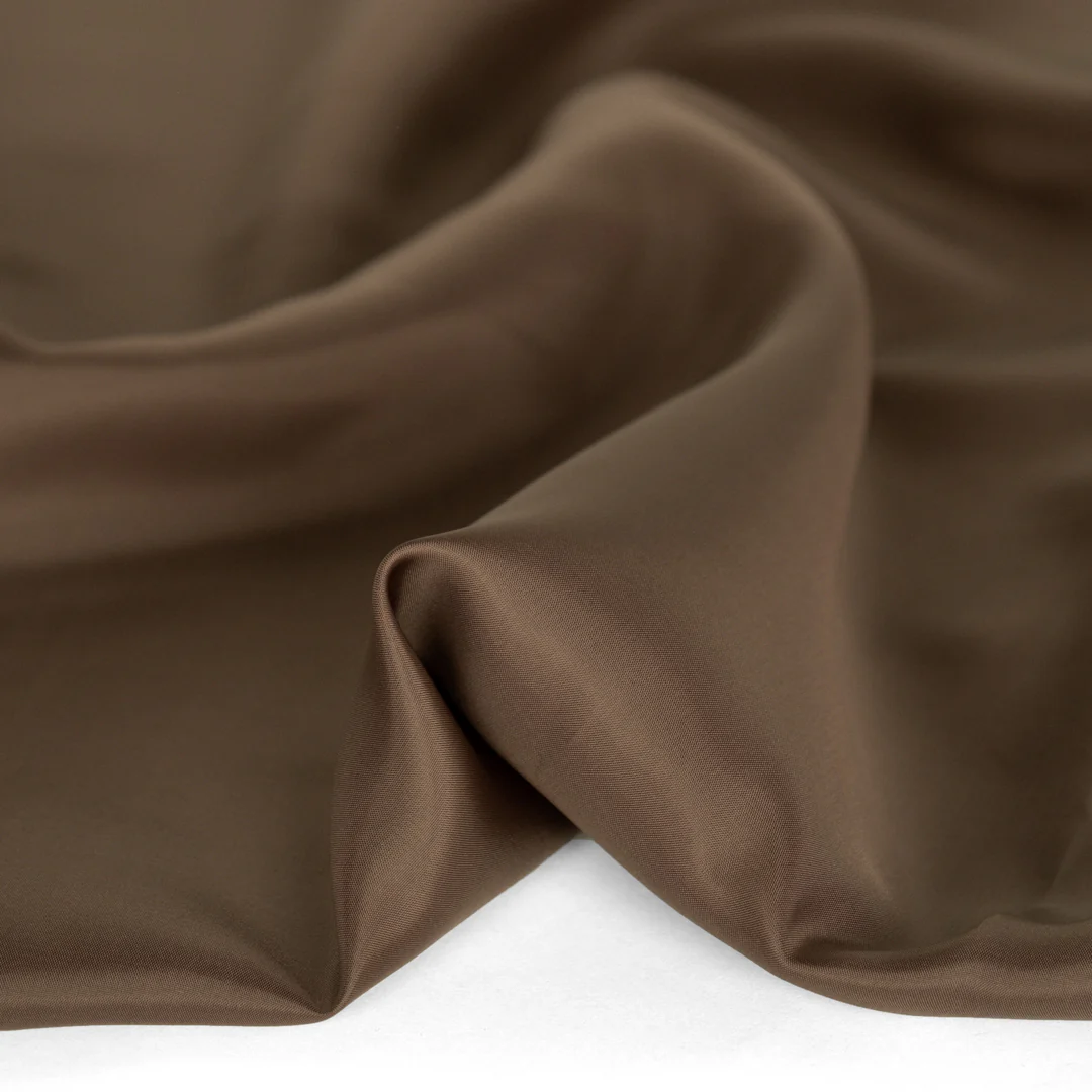 Bemberg Cupro Lining - Umber