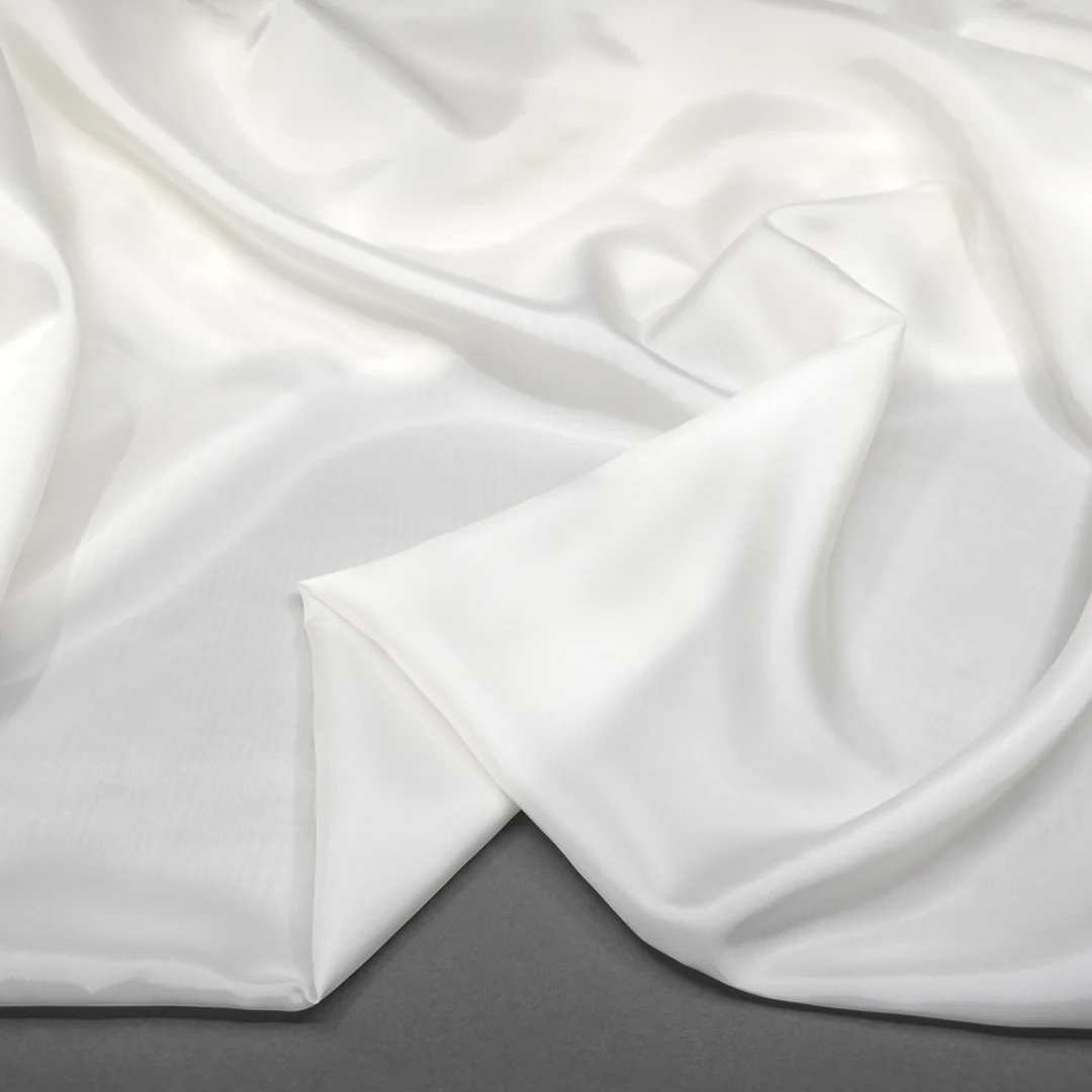 Bemberg Cupro Lining - White - Image 2