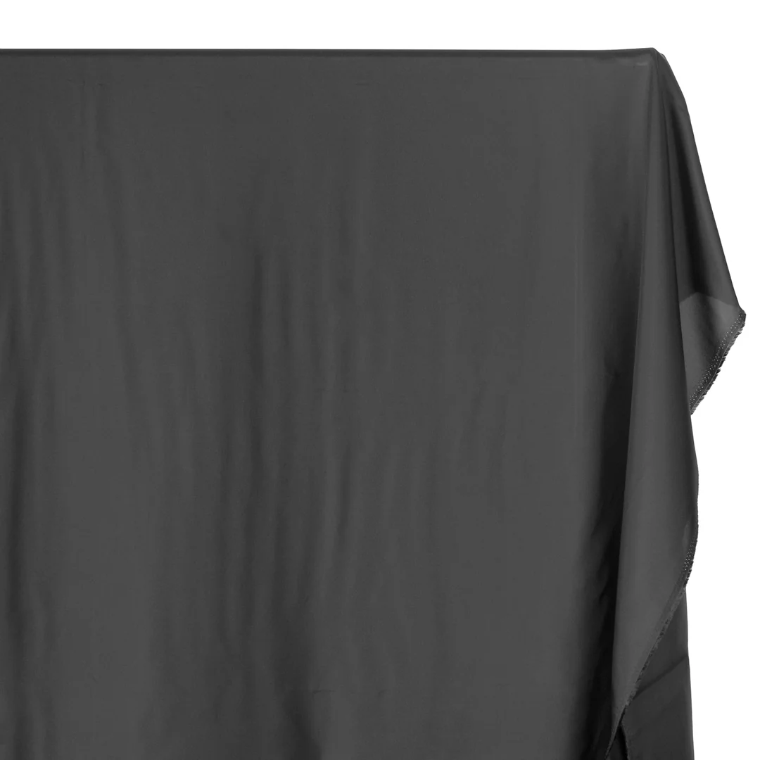 Bemberg Cupro Lining - Charcoal - Image 2
