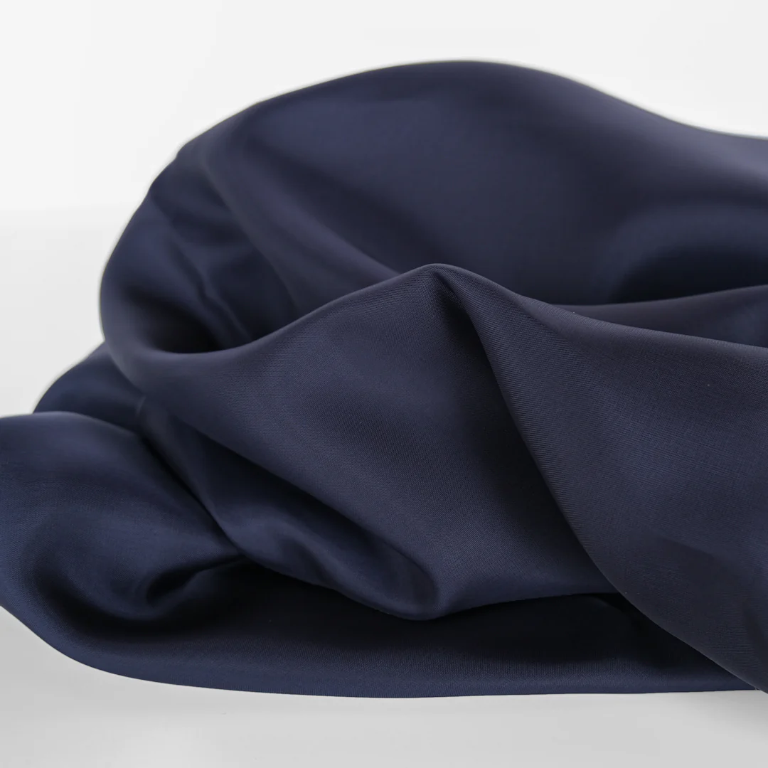 Bemberg Cupro Lining - Midnight Navy - Image 2