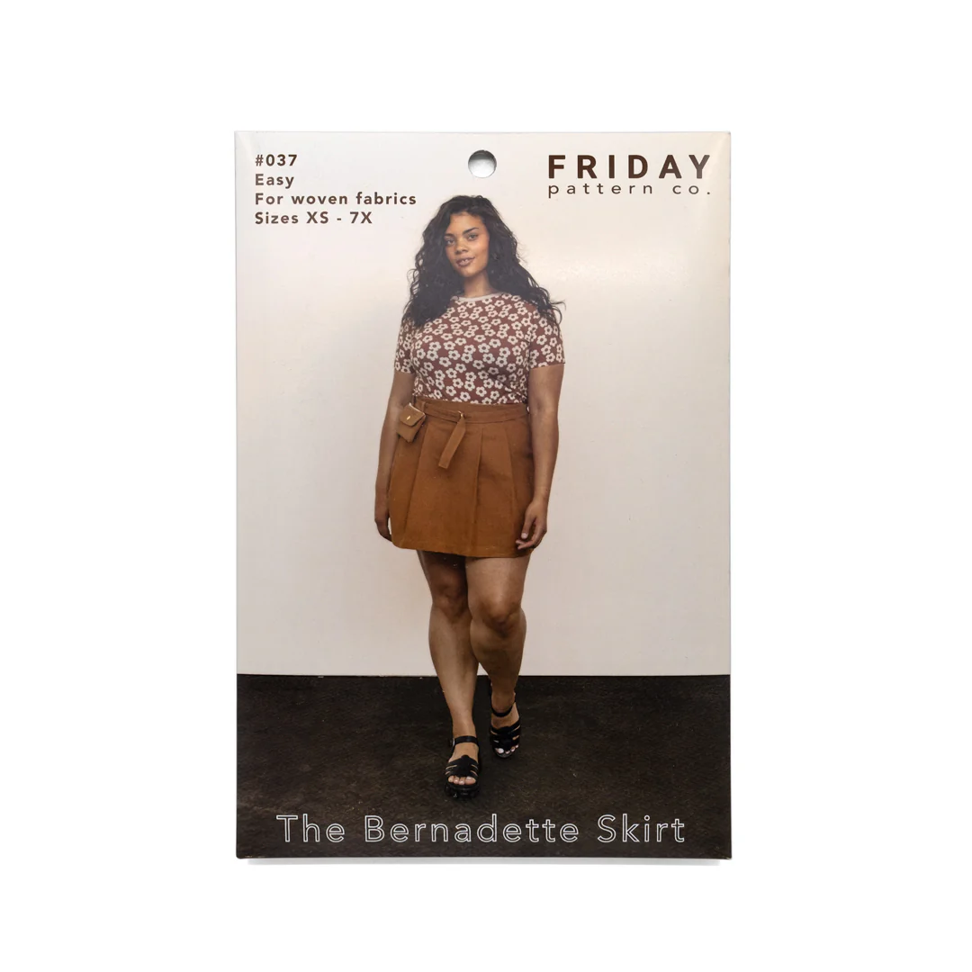 Bernadette Skirt - Friday Pattern Co