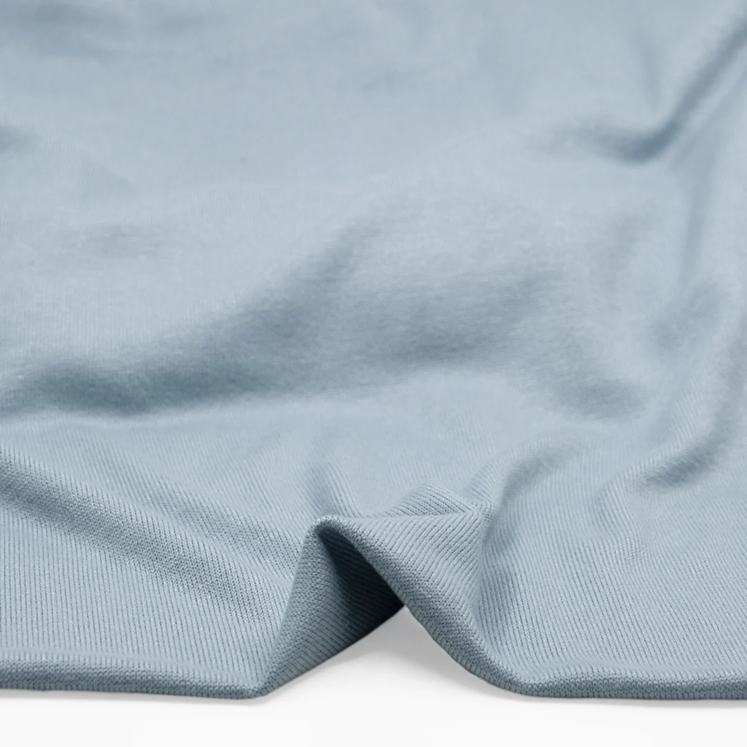 Bliss Lightweight Sweater Knit - Ice Blue - Image 2