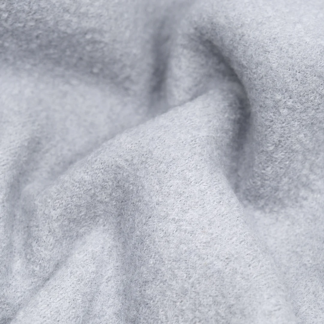 Boiled Wool Coating - Cloud