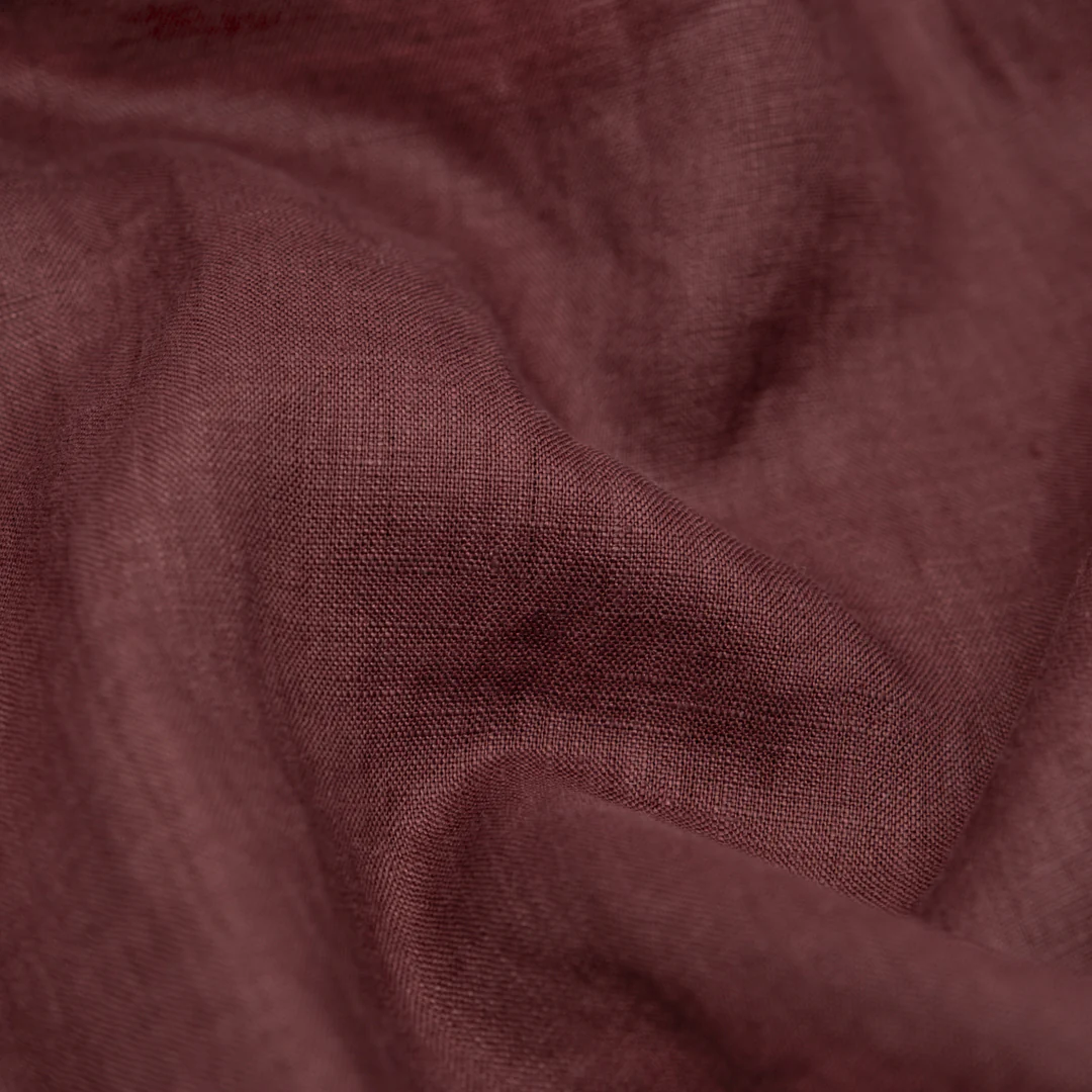 Breezy Lightweight Linen - Deep Plume