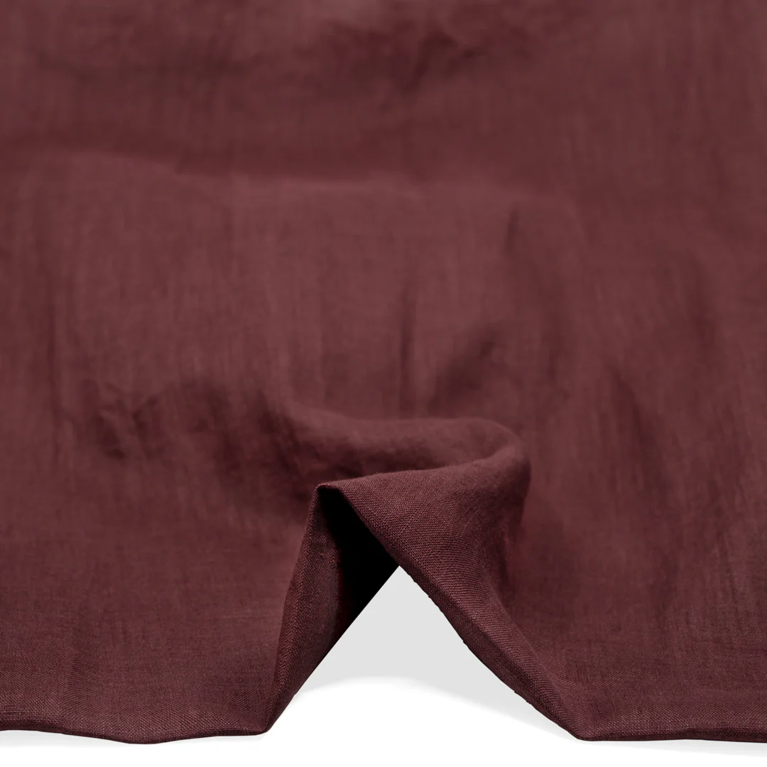 Breezy Lightweight Linen - Deep Plume - Image 2