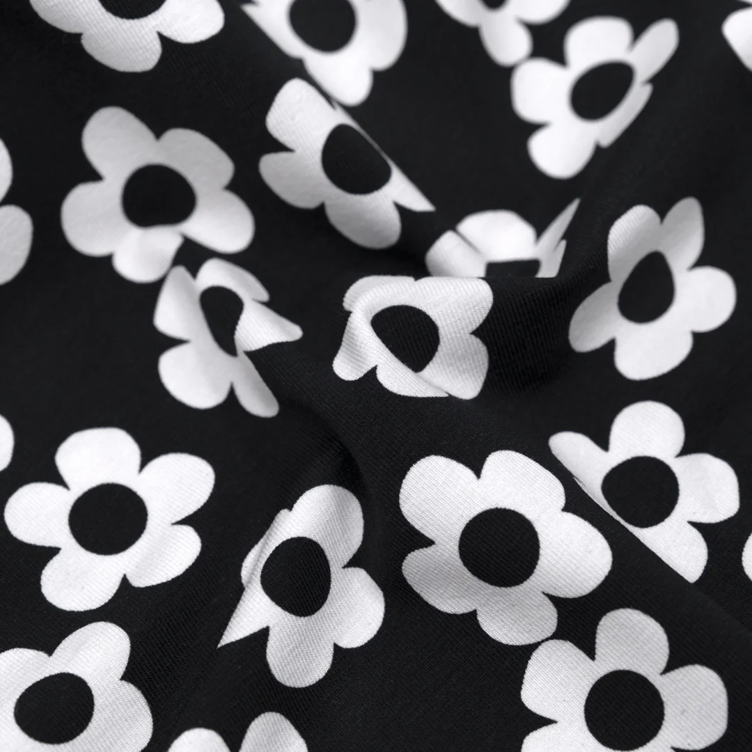 Buttercup Organic Cotton Jersey - Black