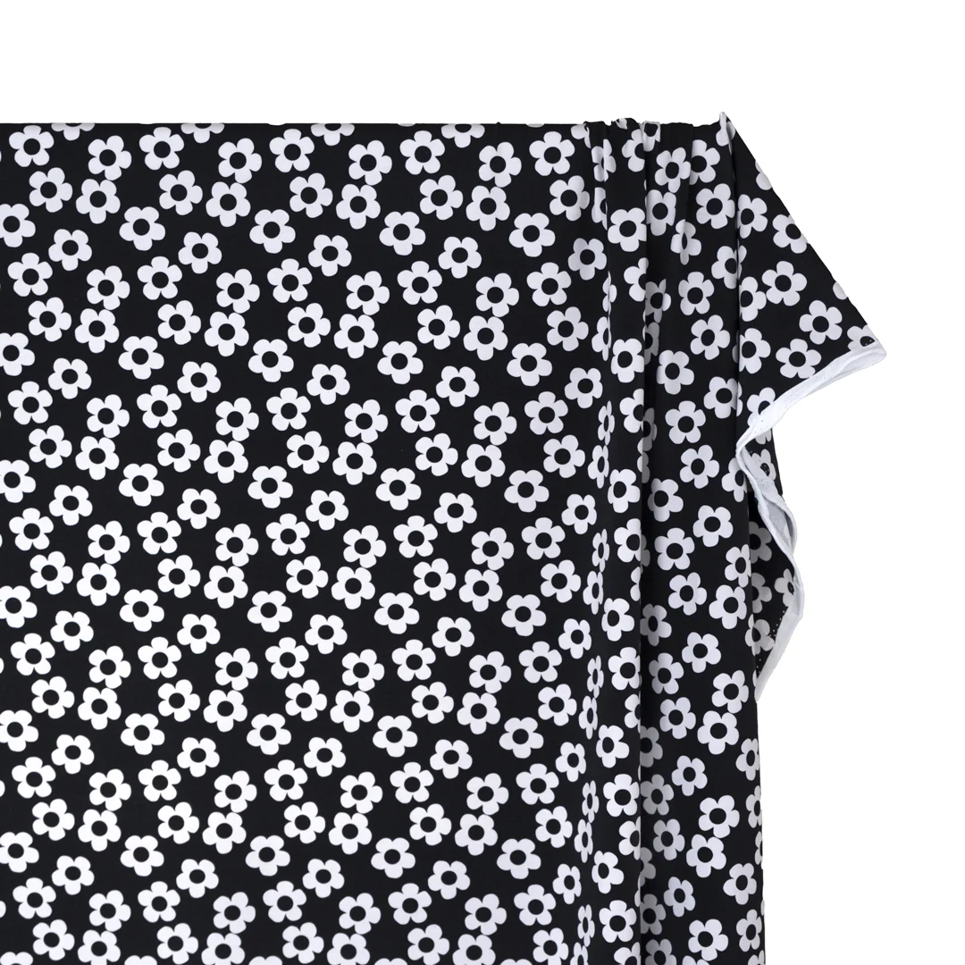 Buttercup Organic Cotton Jersey - Black - Image 4