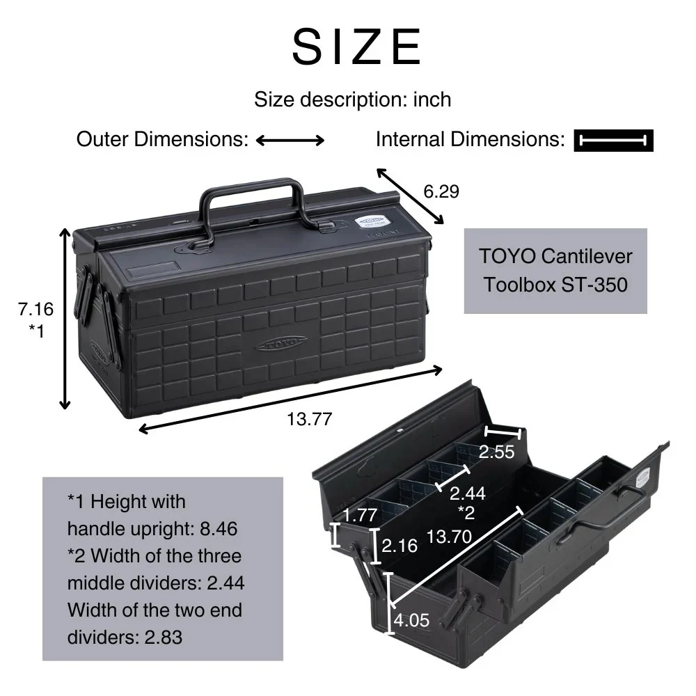 Cantilever Toolbox ST-350 - Toyo Steel - Image 4
