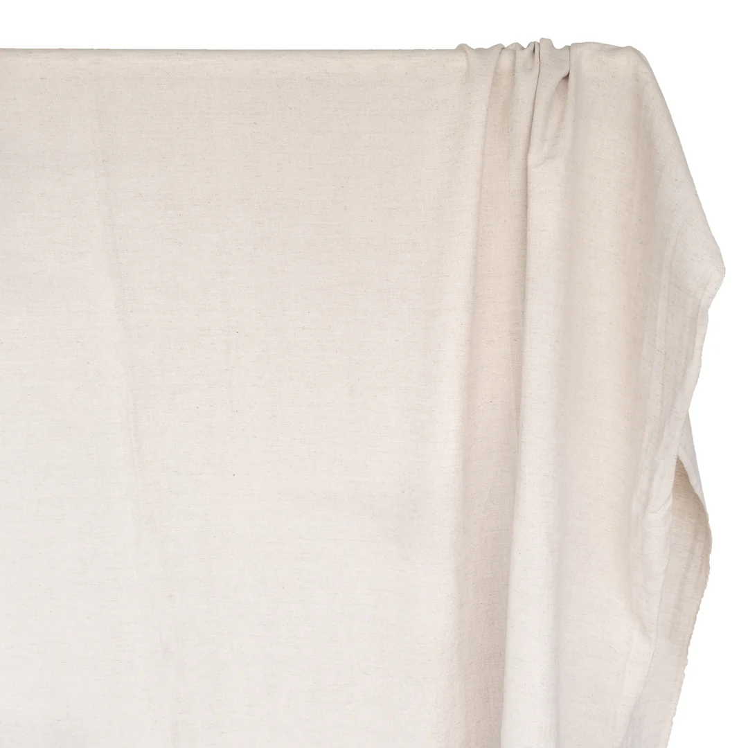 Carefree Cotton Linen Twill - Almond - Image 4