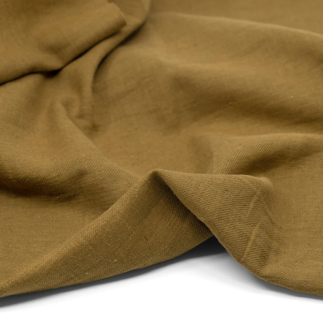 Carefree Cotton Linen Twill - Antique Bronze - Image 2