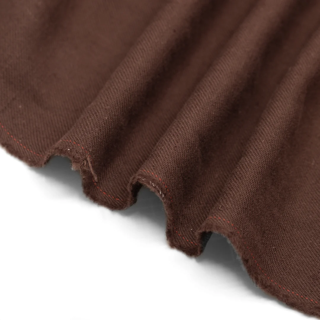 Carefree Cotton Linen Twill - Cocoa - Image 3
