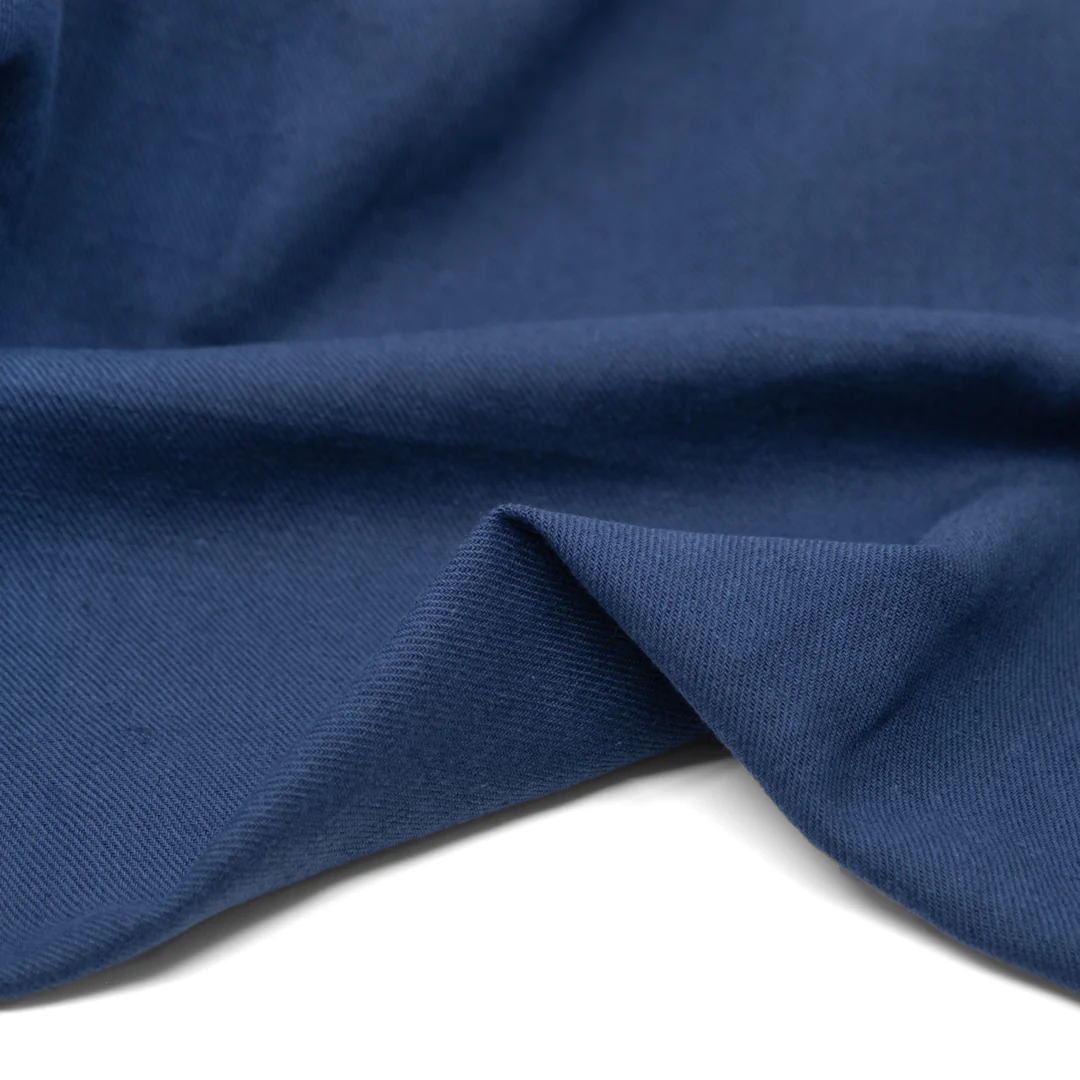 Carefree Cotton Linen Twill - Denim - Image 2