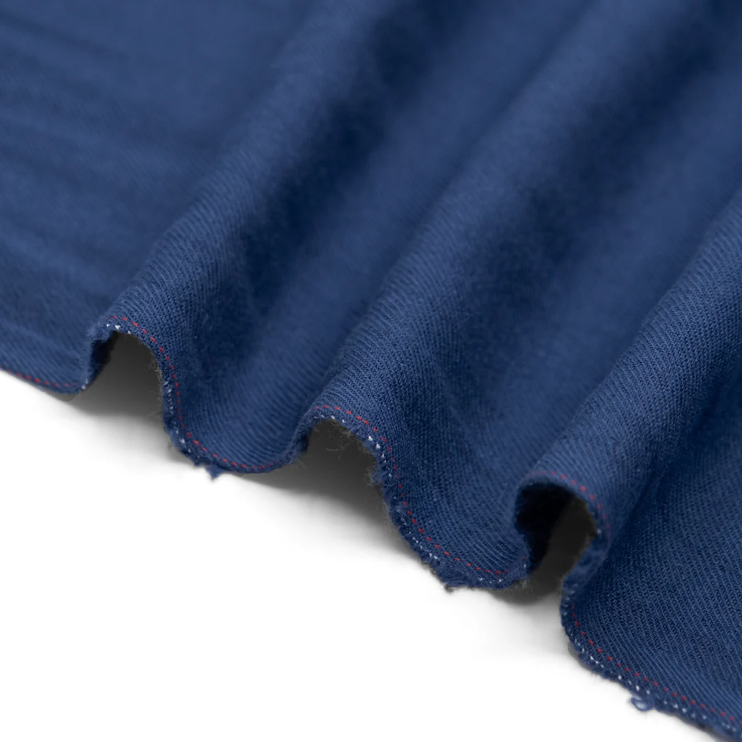 Carefree Cotton Linen Twill - Denim - Image 3