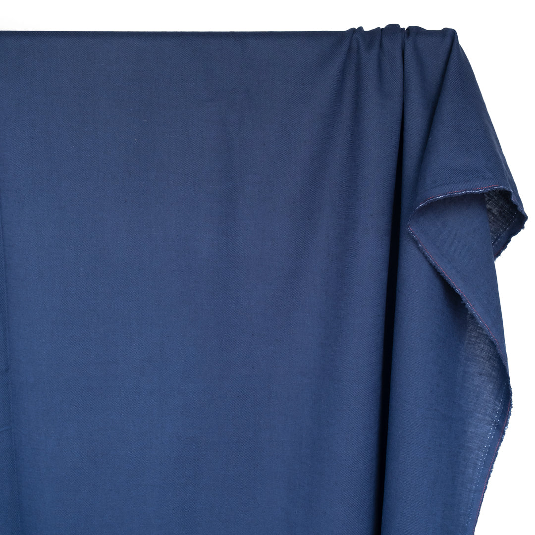 Carefree Cotton Linen Twill - Denim - Image 4