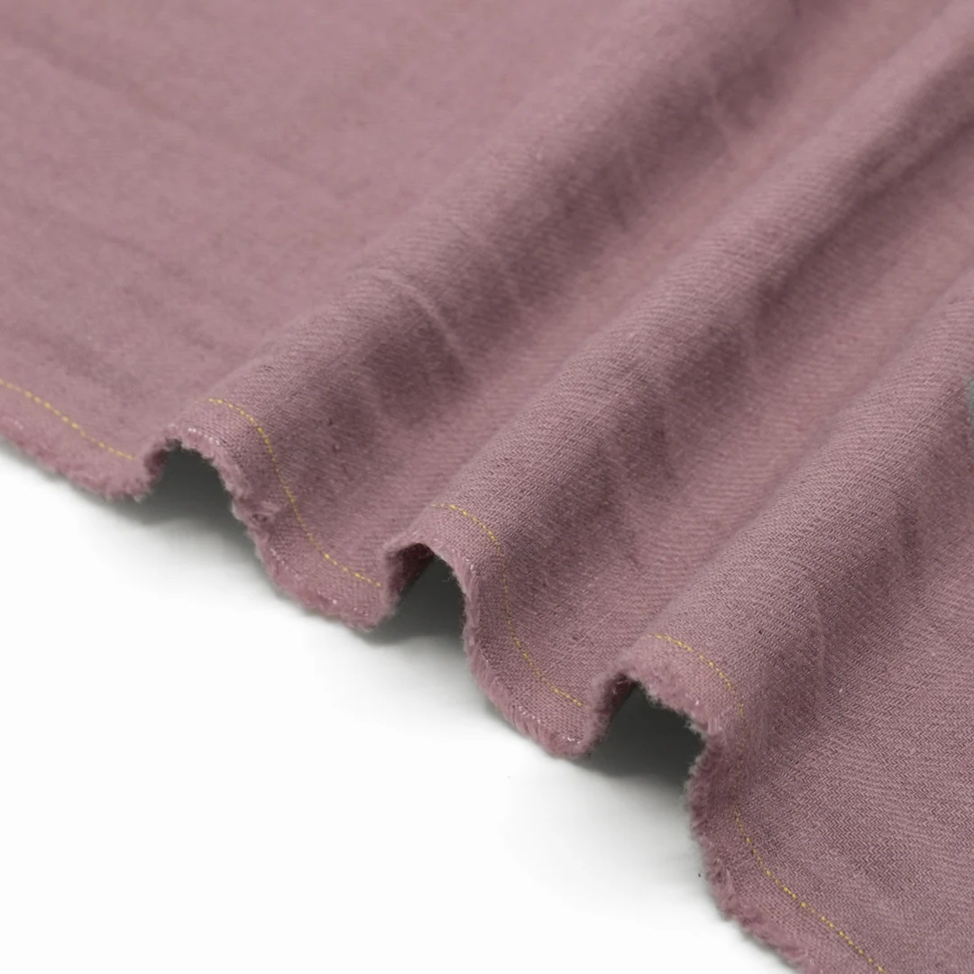 Carefree Cotton Linen Twill - Dusty Lilac - Image 3