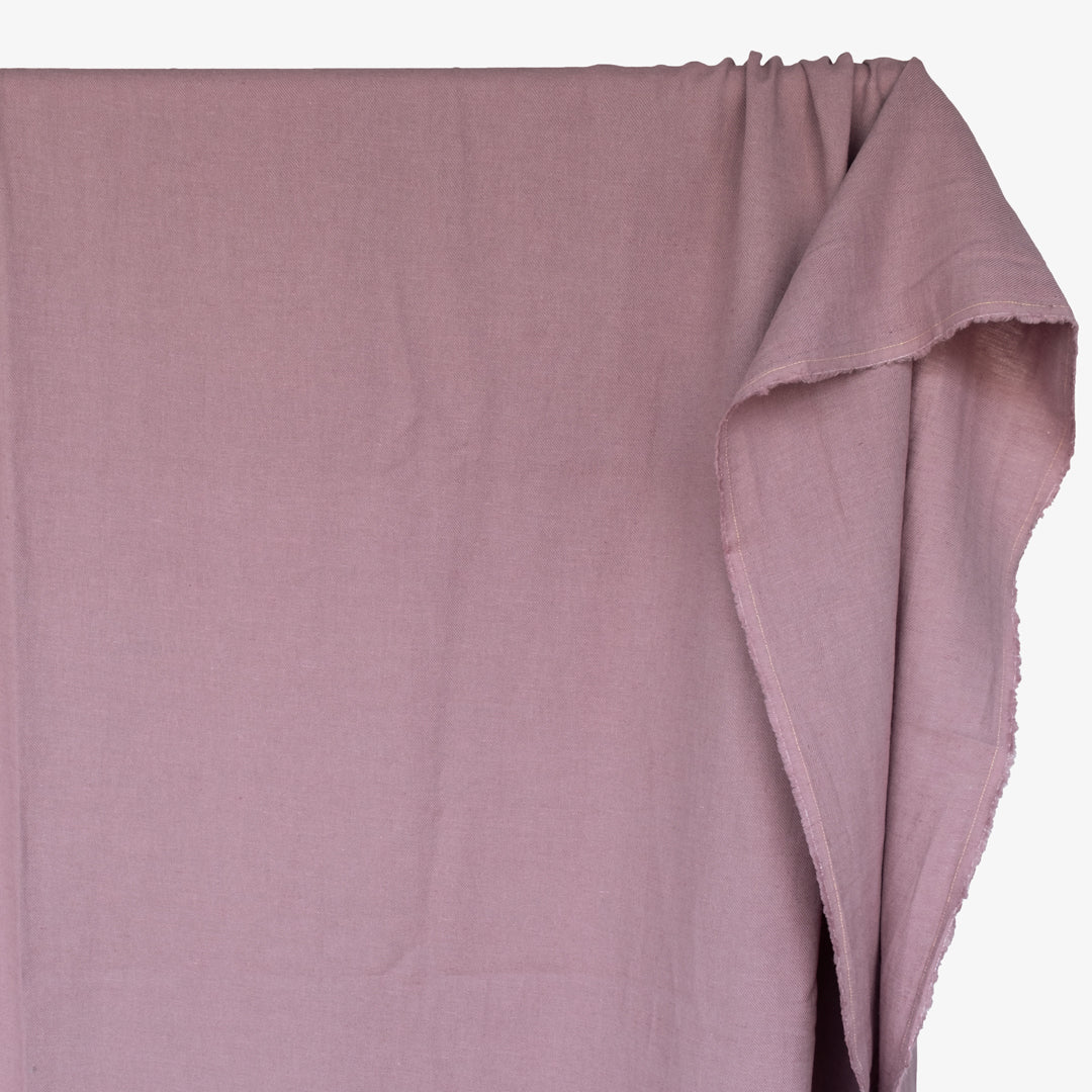 Carefree Cotton Linen Twill - Dusty Lilac - Image 4