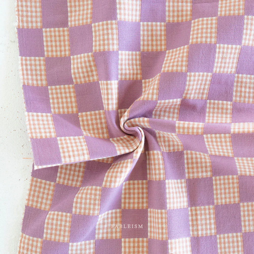 Checkmate Checkers Cotton - Amethyst