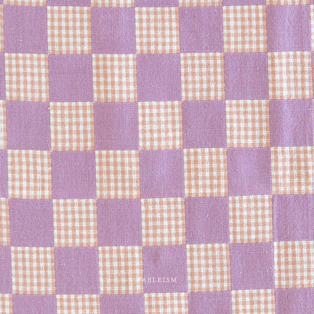 Checkmate Checkers Cotton - Amethyst - Image 2