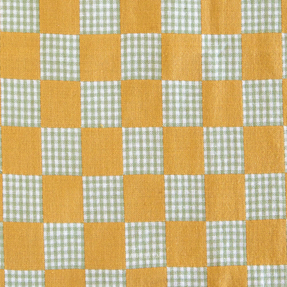 Checkmate Checkers Cotton - Citrine - Image 2