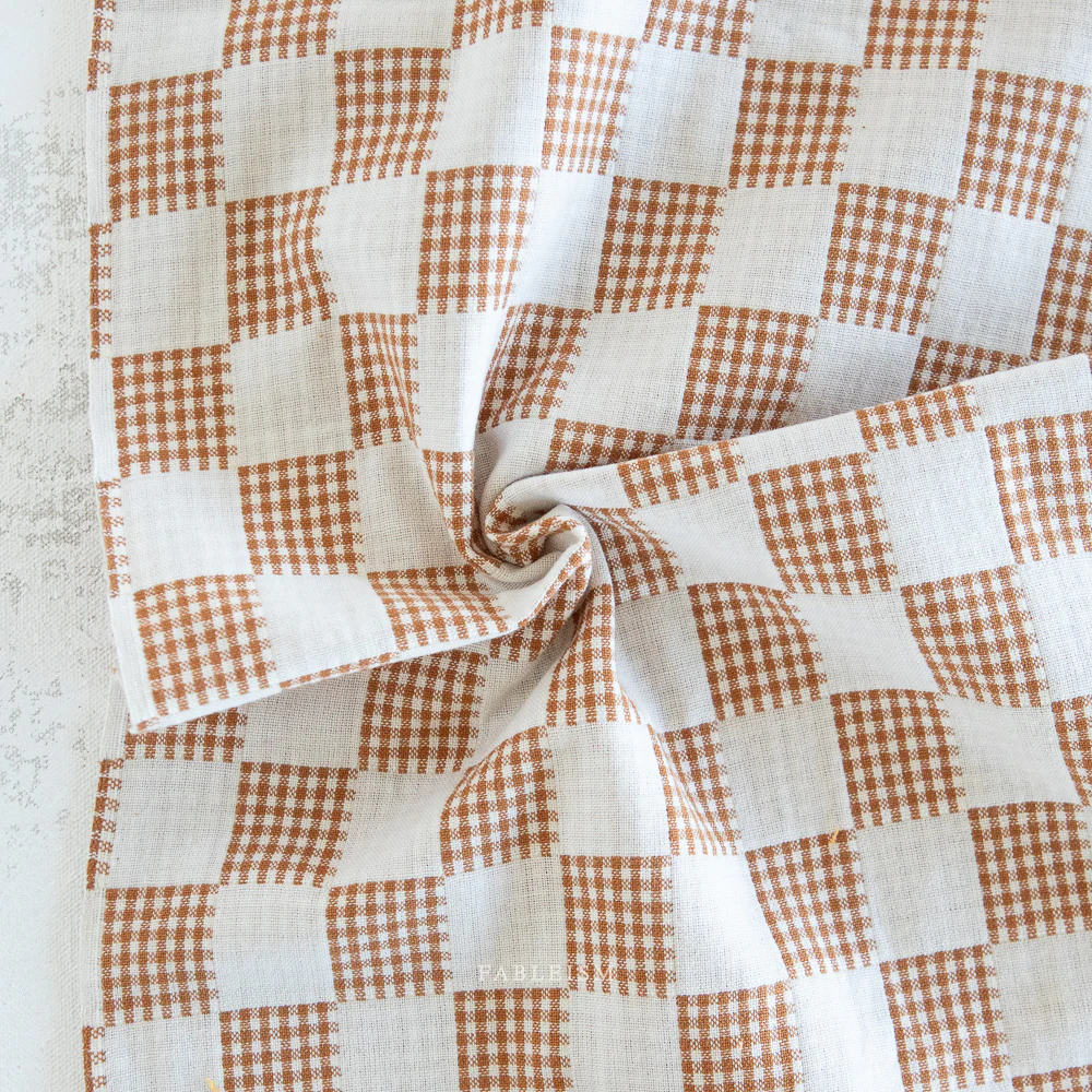 Checkmate Checkers Cotton - Ivory