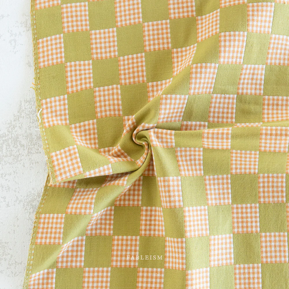 Checkmate Checkers Cotton - Kiwi