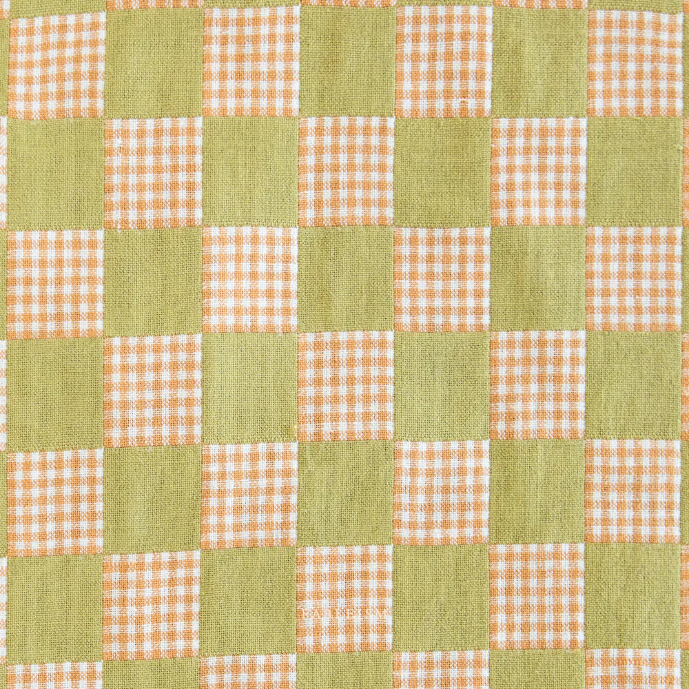 Checkmate Checkers Cotton - Kiwi - Image 2